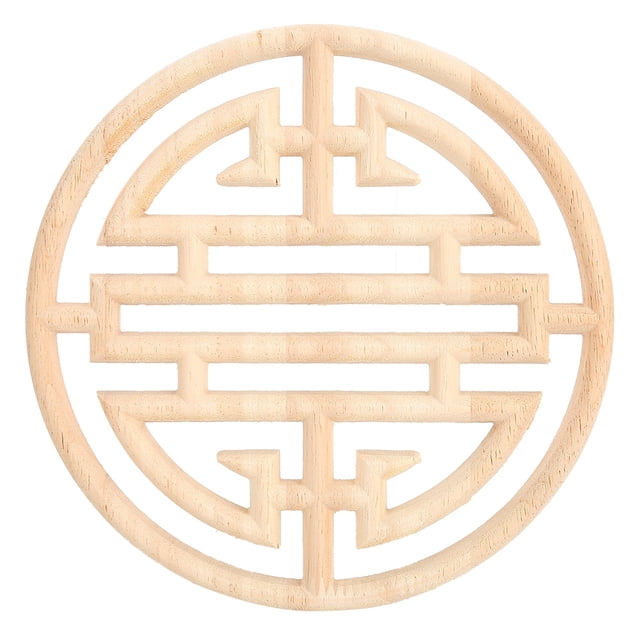 Carved Applique,Chinese Vintage Style Wood Carving Applique Wood Applique Dependable Performance