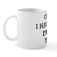 thumbnail image 2 of CafePress - Of Course I Have Problems I'm A - 11 oz Ceramic Mug - Novelty Coffee Tea Cup, 2 of 6