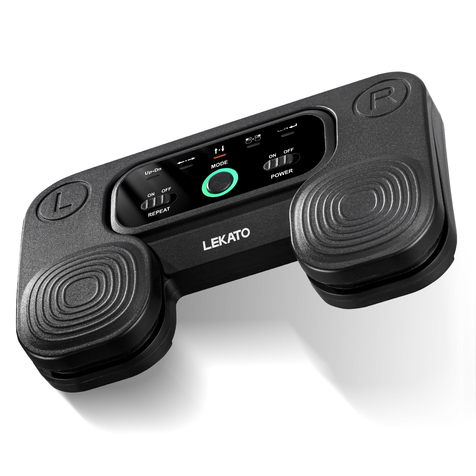 LEKATO Wireless Bluetooth Page Turner Pedal for Automatic ForScore, Guitar Pro, 5 Modes, Compatible with Windows/Mac/Android, USB-C Charging