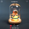 thumbnail image 3 of Mini bloque de construcción luminoso para niños, astronauta de la tierra, bloque de construcción, cohete, bloque de diamante, ensamblaje de partículas de astronauta, juguete para niños, regalo, 3 of 4