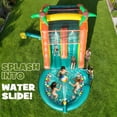 thumbnail image 5 of Esheno Commercial Grade Inflatable Water Slide 22FT Heavy Duty PVC with Big Airtight Pool 900W Blower for Kids Adults Outdoor Green, 5 of 8