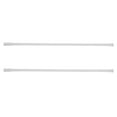 thumbnail image 1 of Weiweiguan 2pcs Carbon Steel Pole Multi-use Shower Curtain Rod Adjustable Telescopic Rod, 1 of 6