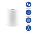 thumbnail image 4 of Karat [50 Rolls] 2 1/4" x 85' Thermal Paper Rolls | Phenol Free | For Printing Machine, Calculator, Thermal Printer Paper, Receipt Paper Tape, 4 of 10