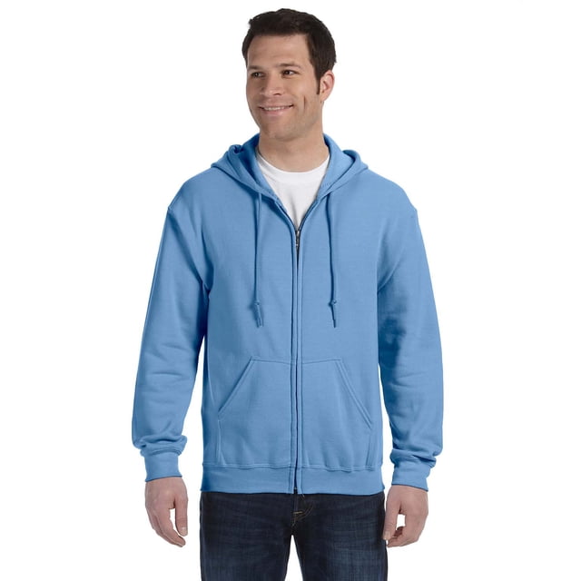 Gildan Sweat à Capuche à Fermeture à Glissière Complet pour Adulte