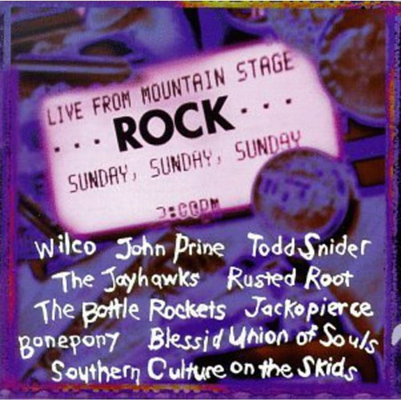 Mountain Stage: Rock Live / Various (CD)