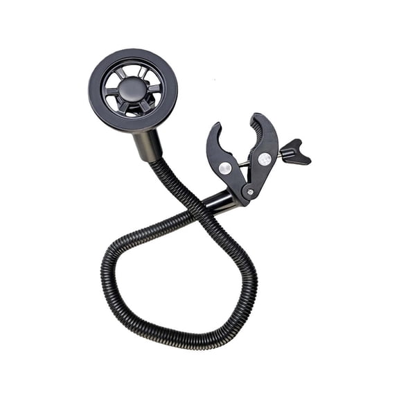 SDFGTstore 360 Degree Rotating Mobile Phone Clamp/Magnetic Holder Gooseneck Bracket