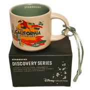 Starbucks Discovery Series Disney's California Adventure Mini Espresso 2oz Demitasse Ceramic Mug