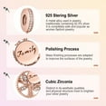 thumbnail image 5 of 925 Sterling Silver Charm for Bracelets Two Tone Family Tree Dangle Charms Women Bracelet Charm, 5 of 6