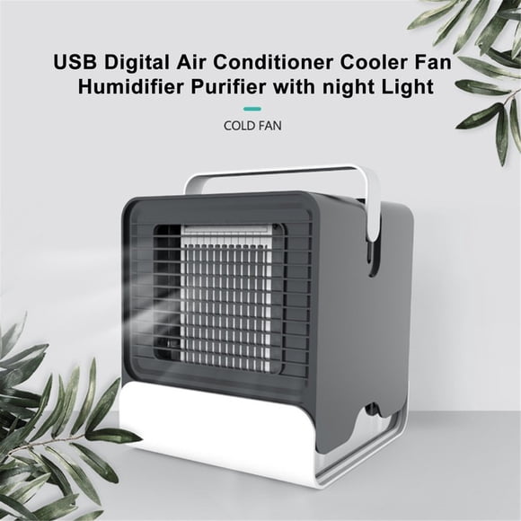 Mini Ventilateur de Climatisation Anion Refroidisseur de Bureau Réfrigération Mini Climatiseur Ventilateur de Refroidissement pour Chambre Maison