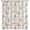 Blue Floral B, variant on Dznils Linen Blend Shower Curtain, Farmhouse Bathroom Floral Shower Curtains, French Country Cottagecore Bathroom Decor, 72" x 72"