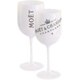 thumbnail image 3 of 1 vaso de plástico para fiesta de vino, champán blanco Moet, rosa Sincero Electrónica, 3 of 3