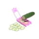 thumbnail image 4 of Pelador de Verduras con Hoja de Acero Inoxidable | Rebanador de Pepino y Zanahoria Inoxidable | Herramienta de Cocina Multifuncional | Cortador de Película Fina para Mascarillas Faciales, Decoración, 4 of 6