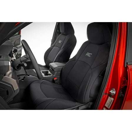 Rough Country Front & Rear Neoprene Seat Covers for 24-25 Toyota Tacoma - 91062
