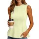 thumbnail image 2 of TaTaai Womens Slim Fit Rayon Sleeveless Round Neck Basic Tank Top Casual Soft Stylish Daily Home Vacation Wear Gift, 2 of 8