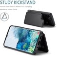 thumbnail image 4 of Phone Case for Samsung Galaxy S20 5G 6.2 inch Wallet Cover with Screen Protector and RFID Blocking PU Leather Credit Card Holder Stand Cell Accessories S 20 20S UW S2O G5 Women Men Black, 4 of 6