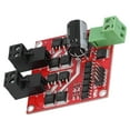 thumbnail image 3 of DC Motor Driver Module Plastic 2Channel PWM HighPower Electronic Component 160W, 3 of 7