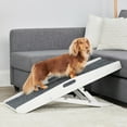 thumbnail image 6 of Carlson 39.5 in. Indoor Collapsible Adjustable Pet Ramp with Handles, Non-Slip Carpet, and Rubber Feet, White, 6 of 8