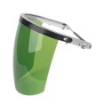 thumbnail image 3 of Máscara protectora facial para adultos, resistente a impactos, con protección abatible de 180 degree, ideal para trabajos de jardinería y deshierbe. verde, 3 of 8