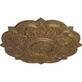 thumbnail image 3 of Ekena Millwork 20 1/4"OD x 1 1/2"P Deria Ceiling Medallion (Fits Canopies up to 6"), Hand-Painted Rubbed Bronze, 3 of 6