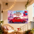 thumbnail image 5 of chaungfeng Red Heart Valentines Tapestries, Red Heart Room Decorations Wall Coverings Home Tapestries for Wedding Valentine's Day Decoration Supplies 71x45 Inches, 5 of 6