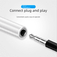 thumbnail image 4 of Adecuado para adaptador de auriculares de Apple, adaptador de micrófono, tarjeta de sonido de llamada, convertidor en vivo, línea de audio de iPhone, 4 of 5