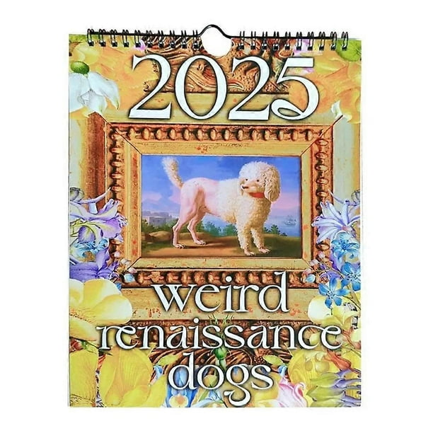 2025 Wall Calendar Dogs Mystiques Medieval Dogs Wall Calendar ...