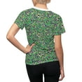 thumbnail image 5 of Digital Mardi Gras Camo T-shirt for Women - Camo Color Code 0099, 5 of 6
