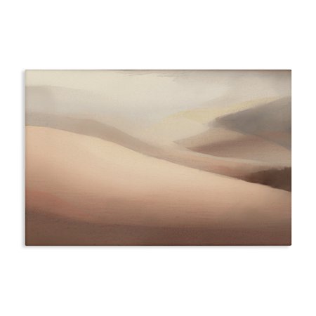 Stupell Industries Pink Dunes Abstraction Canvas Wall Art design by Norm Stelfox, 24 x 36
