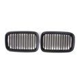 thumbnail image 2 of Pair Matte Black Hood Kidney Grill Grille For BMW e36 325i 320i 318is 1992 1993 1994 1995 1996, 2 of 7