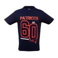 thumbnail image 1 of Playera NFL Talla M Manga Corta Patriots Azul Marino para Hombre, 1 of 3