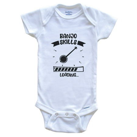 

Banjo Skills Loading Funny Banjo Baby Bodysuit