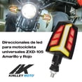 thumbnail image 2 of Direccionales Focos Led Para Moto Universal KL1035 Kinlley negro, 2 of 6
