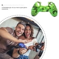 thumbnail image 4 of Funda protectora de silicona para mando de PlayStation 4 (verde camuflaje), 4 of 7