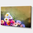 thumbnail image 2 of Tournesol Blanc et Gerbera - Impression sur Toile Florale, 2 of 3
