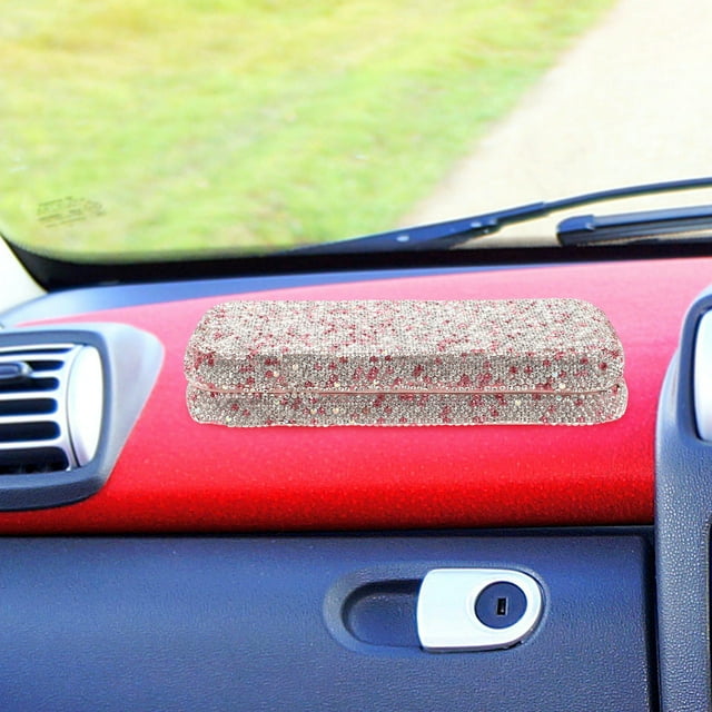 unbranded Estuche Para Gafas Rígido Color Rosa Ideal Para Con Protección Y Limpieza Fácil