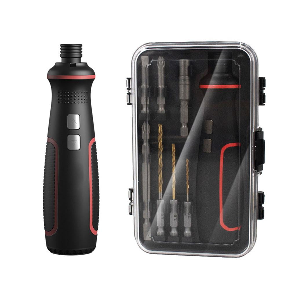 ElectricScrewdriverSet,CordlessRechargeablewith30Bits&LEDLight,3.6VVariableSpeedElectricDrillDriverforHomeDIY,Electronics,FurnitureAssembly-Forward/Reverse,BatteryIncluded