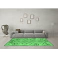 thumbnail image 3 of Ahgly Company Indoor Rectangle Persian Emerald Green Traditional Area Rugs, 7' x 10', 3 of 4