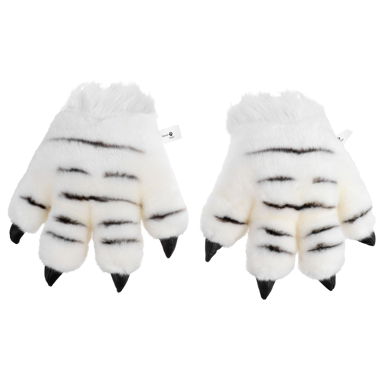 Gloves Paw Claw Animal Plush Paws Cosplay Palm Furry Costume Cartoon