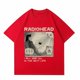 thumbnail image 1 of Camisetas con estampado de Radiohead para hombre, ropa de manga corta, 100% algodón, de gran tamaño, estilo Vintage, Hip Hop, informal, Unisex, 1 of 4