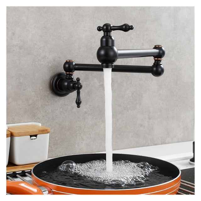 In-wall Single Cold Water Faucet Kitchen Stove Can Be Stretched And Lengthened Faucet Mop Pool Washbasin Faucet Antique ,Versatile Functionality