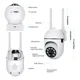 thumbnail image 3 of Wifi Home Night Vision Hd V380 2mp Security Camera VRTQ21S-F 360 °1080, 3 of 8