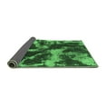 thumbnail image 2 of Ahgly Company Indoor Rectangle Abstract Emerald Green Modern Area Rugs, 7' x 9', 2 of 4