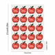 thumbnail image 3 of Decoraciones navideñas, 200 pegatinas de manzanas navideñas, pegatinas decorativas para envoltorios de regalo, fundas de móvil, vasos, etc. Pegatinas navideñas de plástico con forma de manzana., 3 of 9