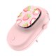 thumbnail image 1 of Ventilador de cuello portátil M02 en color rosa, ligero y cómodo con batería de larga duración y diseño ergonómico., 1 of 6