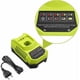 thumbnail image 2 of Cargador XCF para Ryobi P117 P118 9.6V-18V Batería de Iones de Litio NiMH, 2 of 4