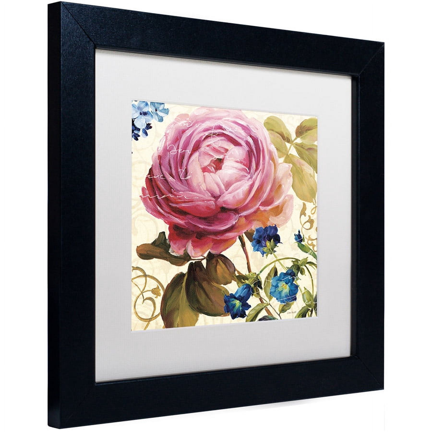 Trademark Fine Art "Victorias Dream II" Canvas Art by Lisa Audit, White Matte, Black Frame