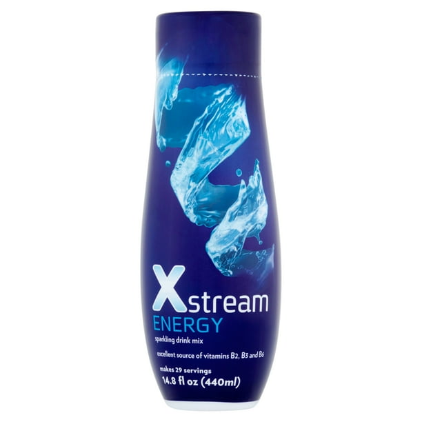 Sodastream Xstream Energy Sparkling Drink Mix, 4 count, 14.8 fl oz