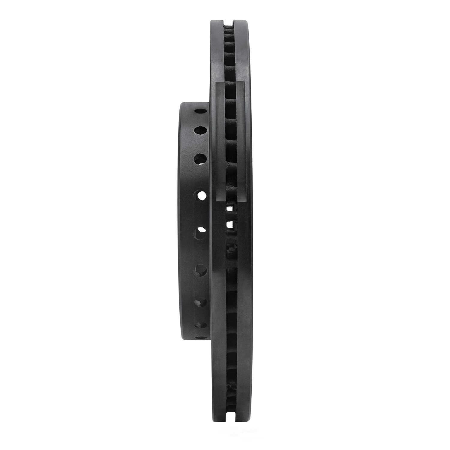 Dynamic Friction Company 633-48091L DFC Brake Rotor - Drilled And Slotted - Black