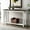 White, variant on Farmhouse Console Table, Rustic Vintage Narrow Sofa Table for Entryway, Living Room, Hallway,