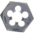 thumbnail image 1 of HUGFEGWE Hex Rethreading Die, BSW 1/2-12 Carbon Steel Thread Die, Hex Rethreading Die Machine Thread Die, Hexagon Taper Pipe, 1 Pcs CJB91-22846, 1 of 6